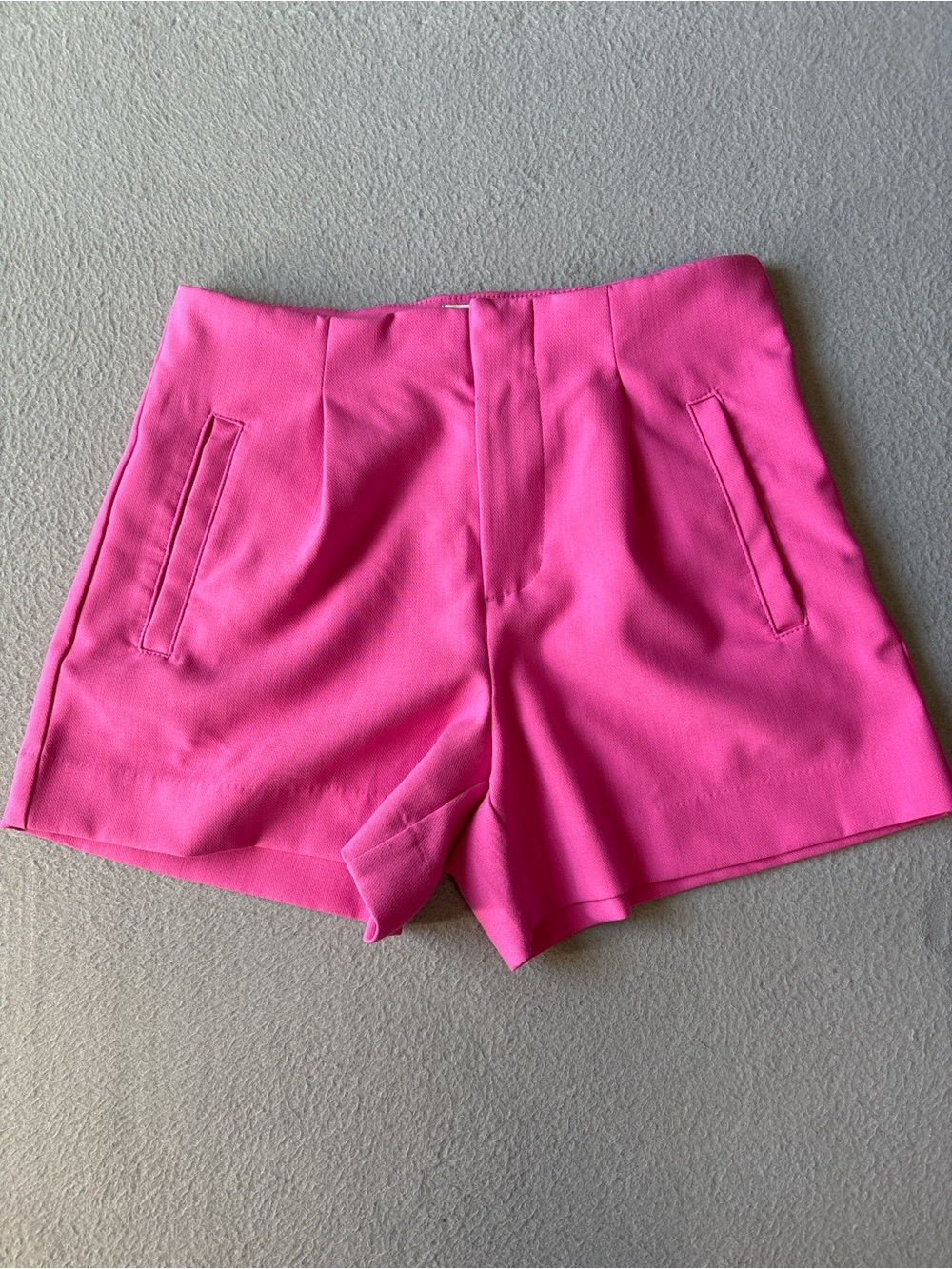 a new day Hot Pink High-Waist Tailored Shorts